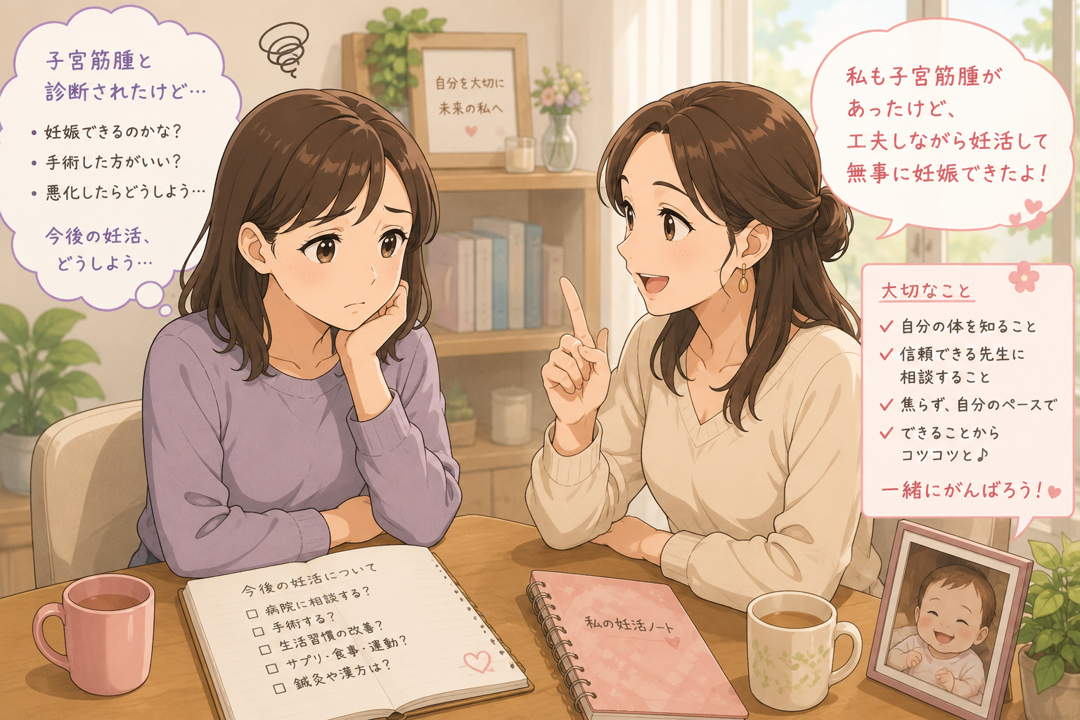 子宮筋腫が妊娠に与える影響とは？ ～最近注目されている「子宮の機能」について～