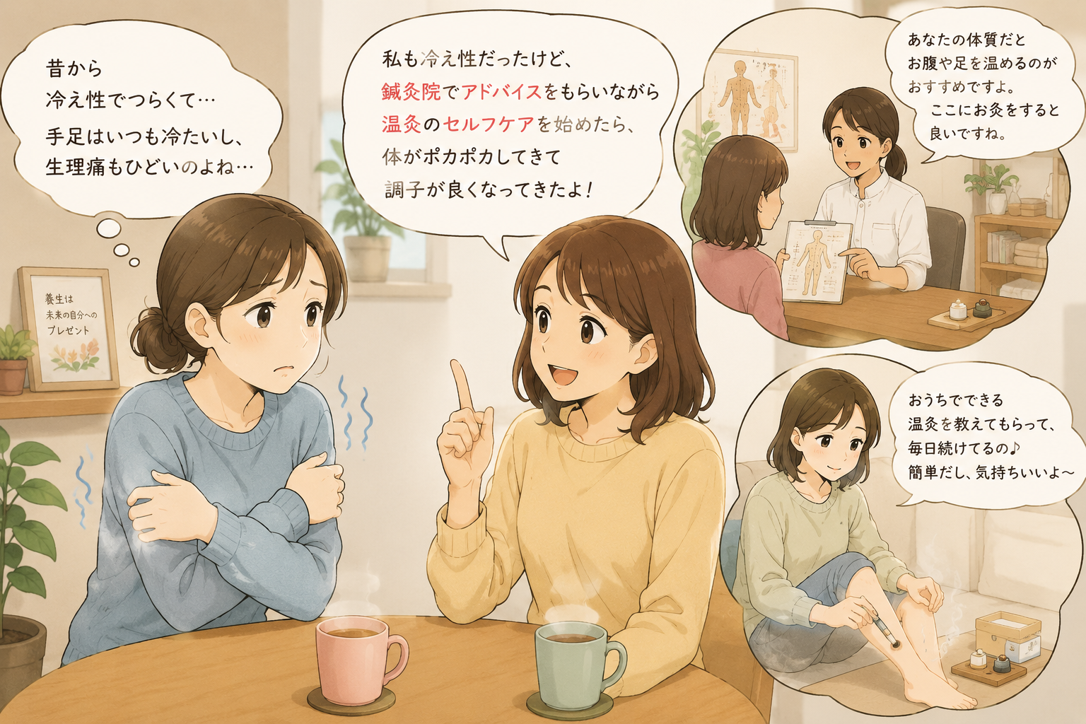 中医学から考える「冷え性」──体質だけではなく、身体の状態によって変化するもの