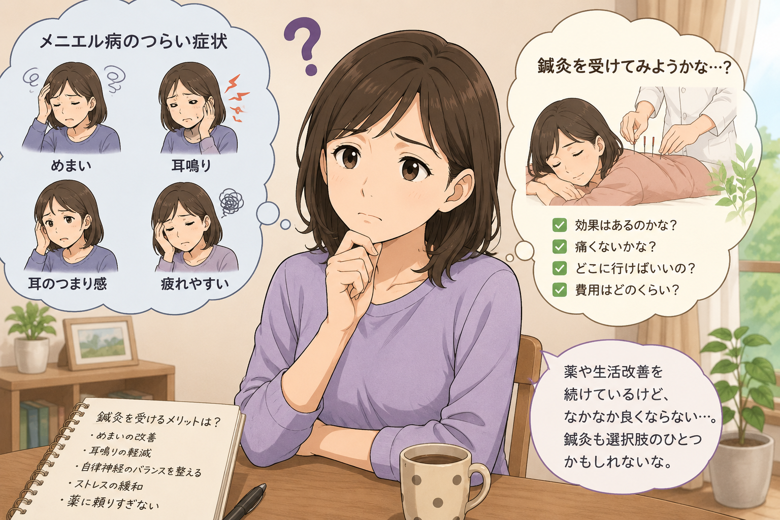 メニエル病とは？ 最新の知見と鍼灸の可能性について
