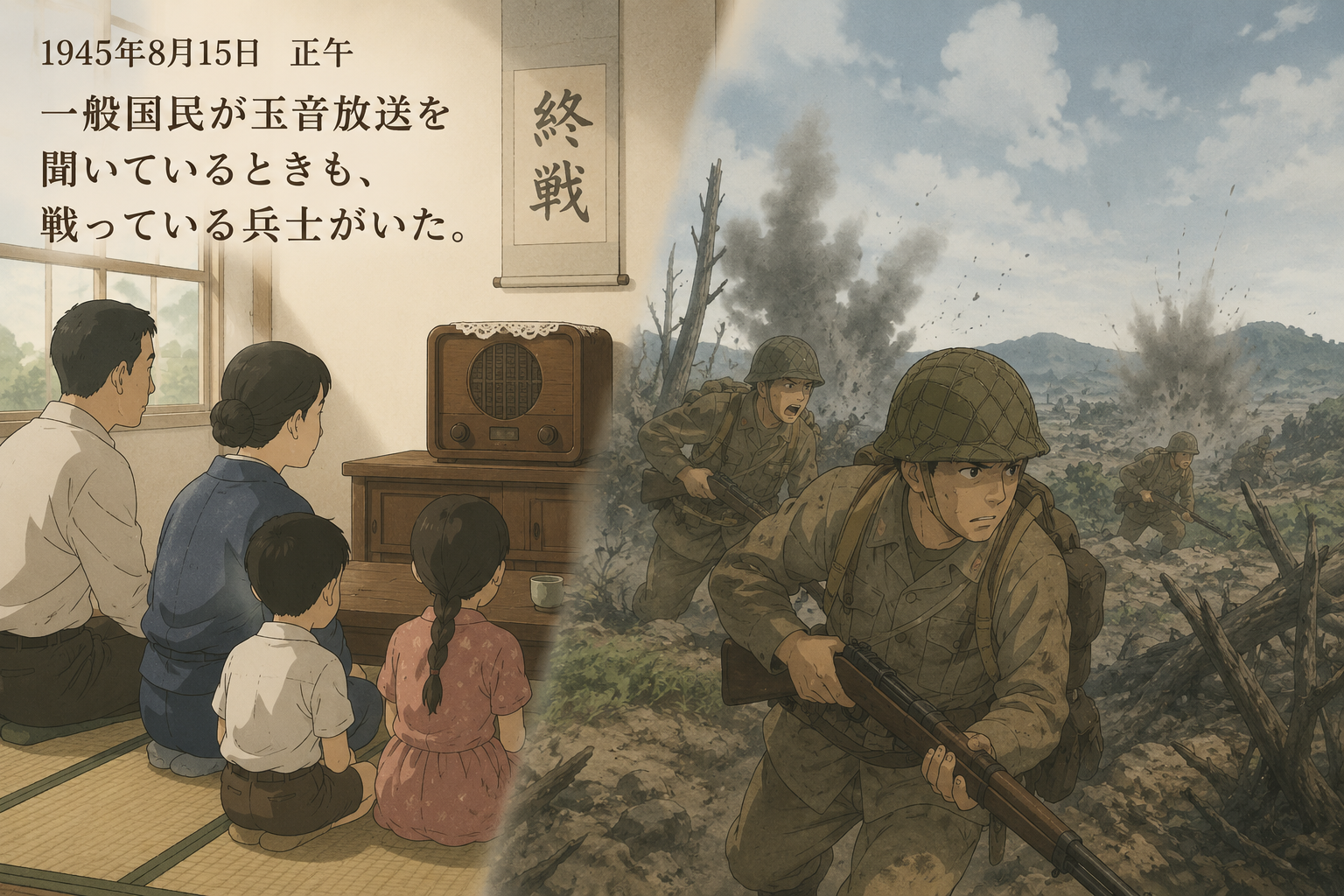 8月15日で戦争は終わったのか――「終戦の日」の後も続いた戦闘